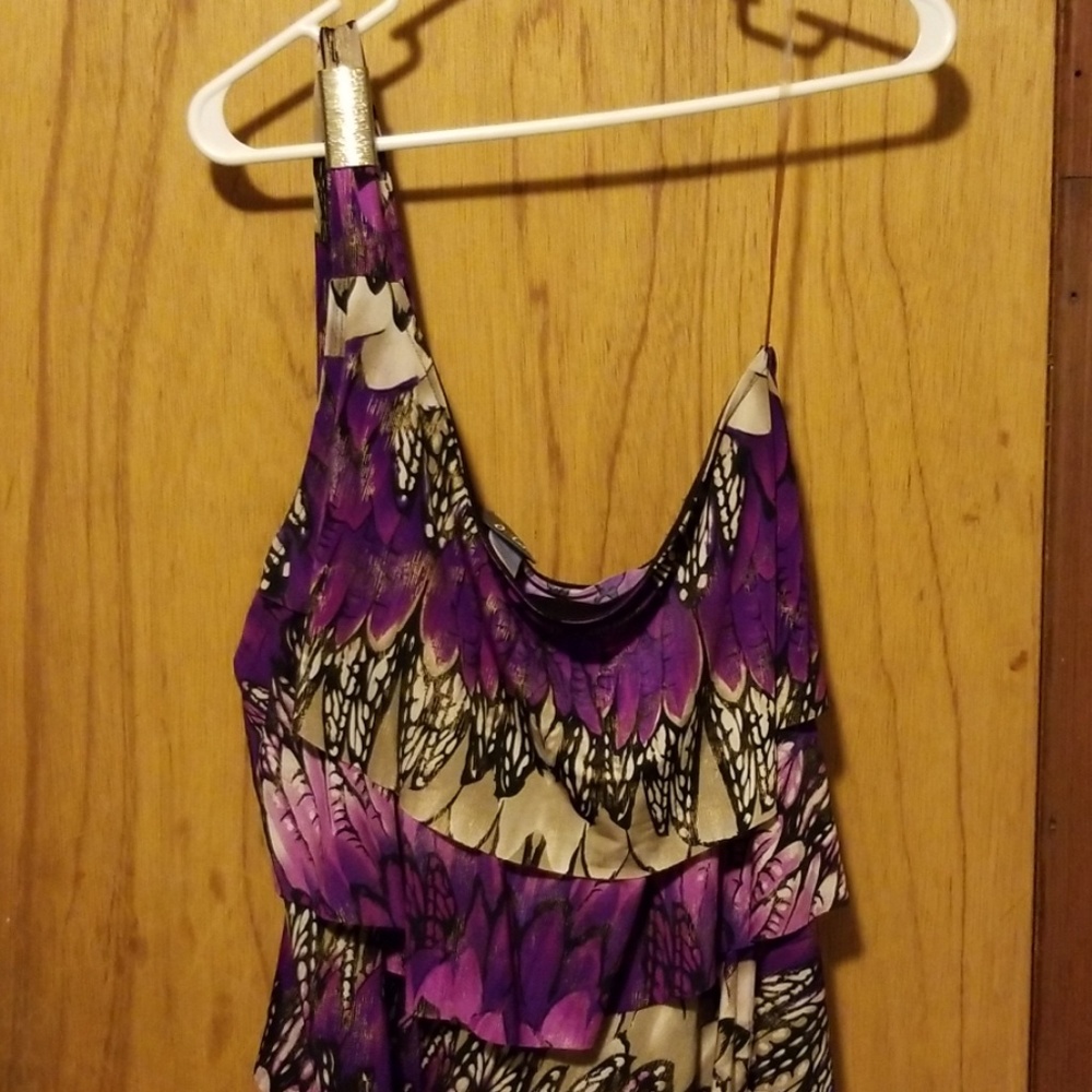Dots one shoulder top FREE WITH PURCHASE JUST BUNDLE